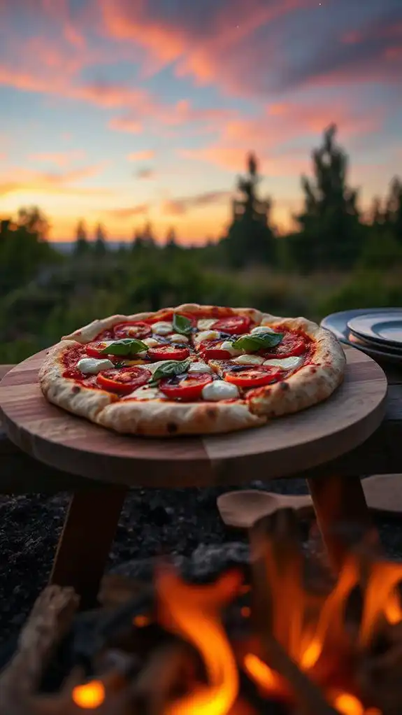 grilled margherita pizza recipe