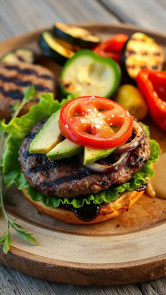 grilled mushroom burger recipe grilled mushroom burger recipe