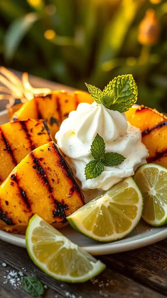 grilled pineapple dessert delight grilled pineapple dessert delight