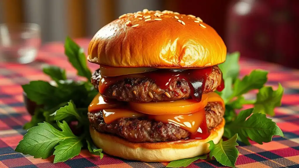 grilled pineapple teriyaki burger
