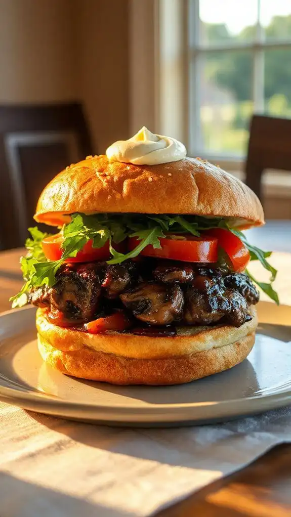 grilled portobello mushroom delight grilled portobello mushroom delight