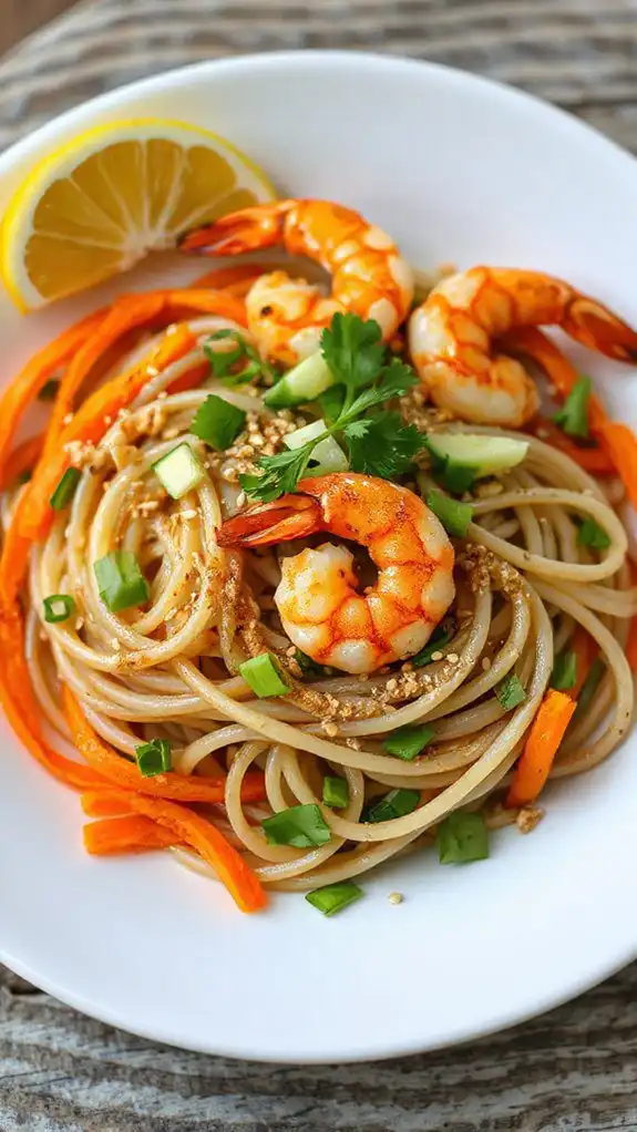 grilled shrimp cold noodles grilled shrimp cold noodles