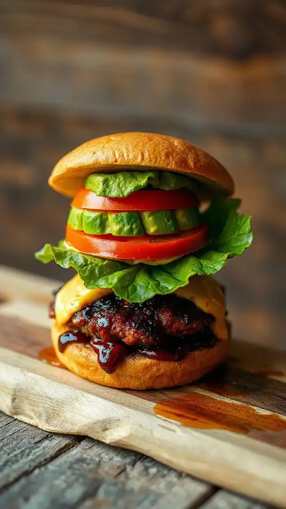 grilled tempeh sandwich delight