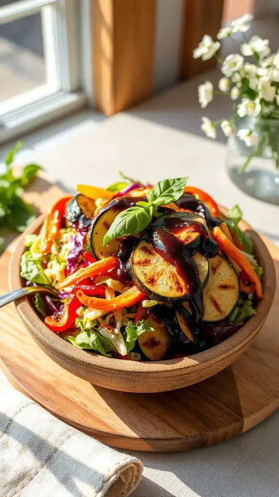 grilled vegetable slaw recipe