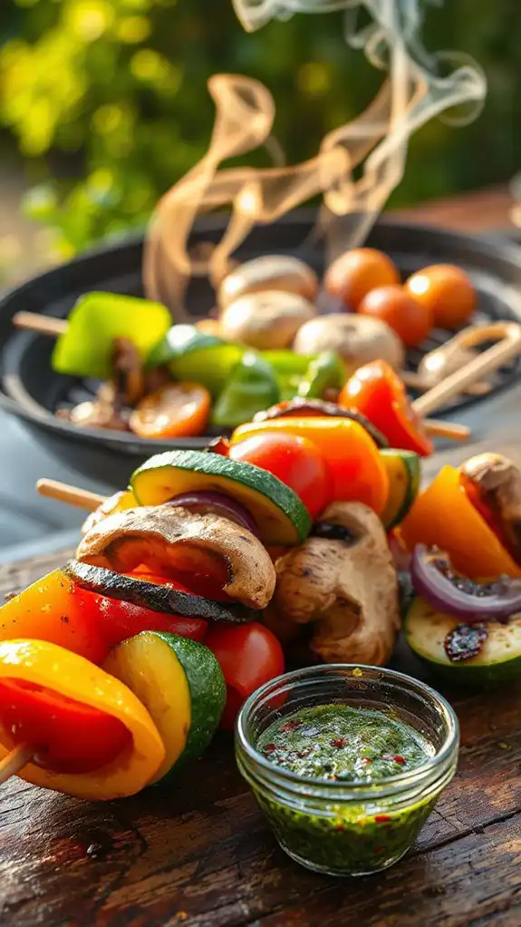 grilled veggie skewers recipe grilled veggie skewers recipe
