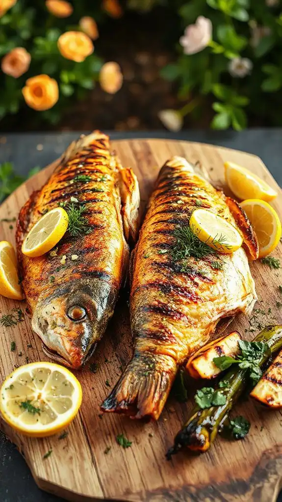 grilled whole branzino recipe