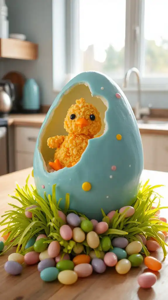 hatching chick from egg