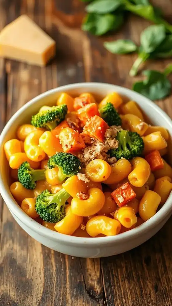 healthier vegetable loaded comfort food