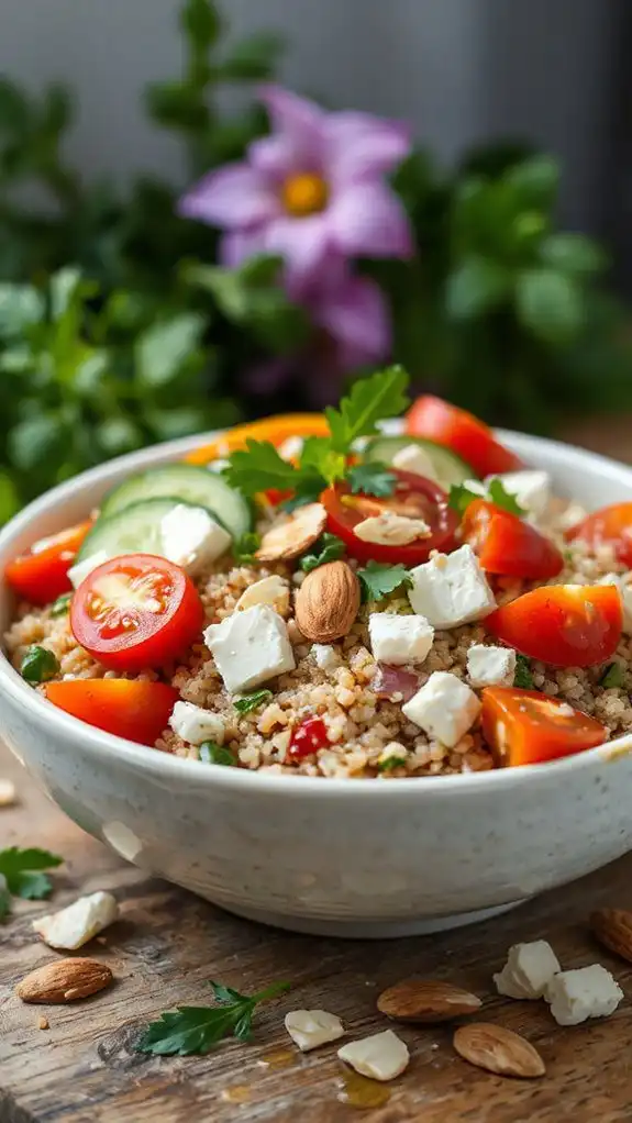 healthy and nutritious salad