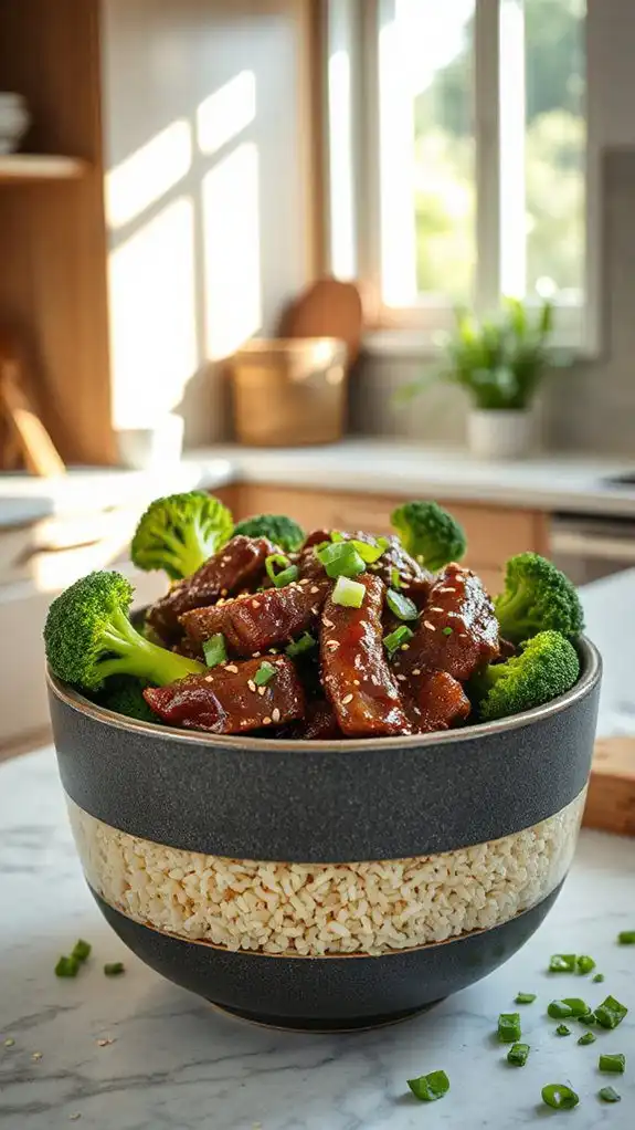 healthy beef broccoli meal prep