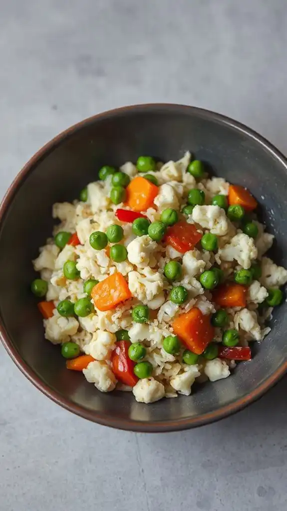 healthy cauliflower rice dish
