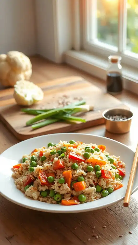 healthy cauliflower rice dish healthy cauliflower rice dish