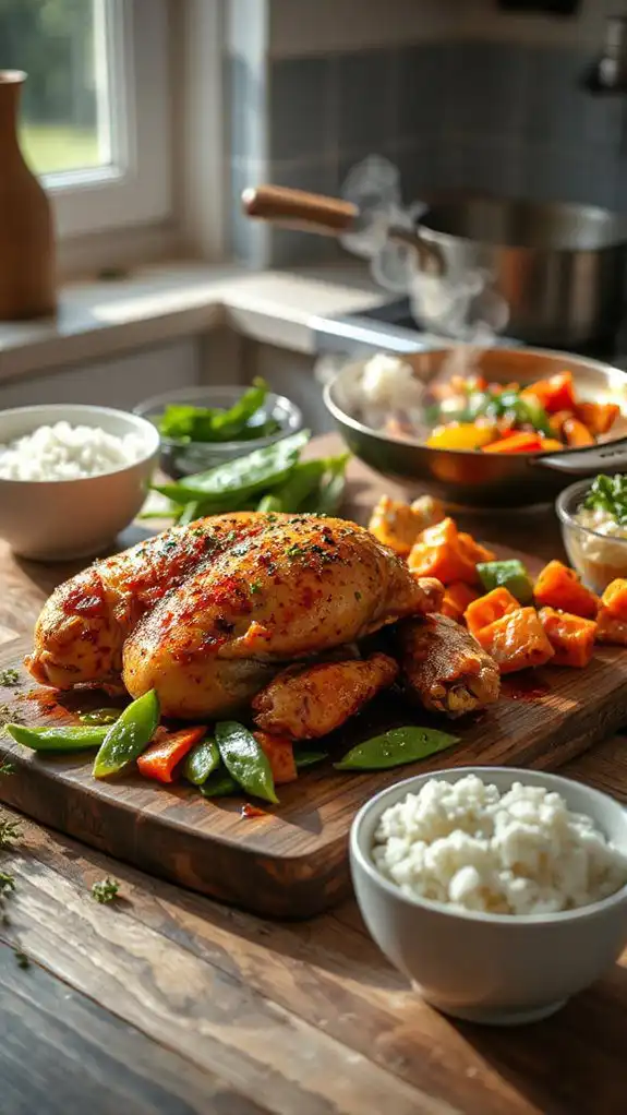 healthy chicken vegetable dish healthy chicken vegetable dish