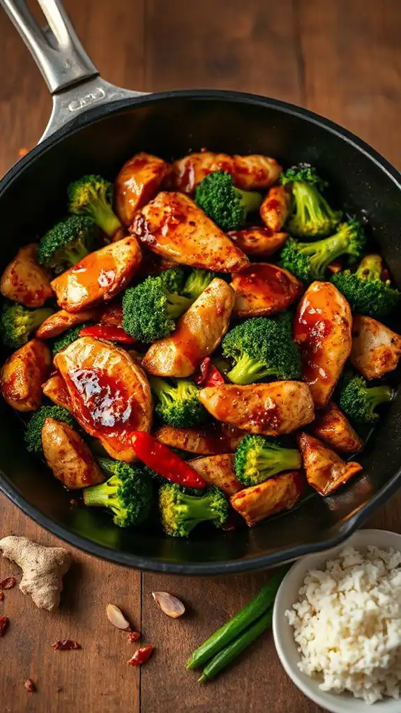 healthy chicken vegetable dish