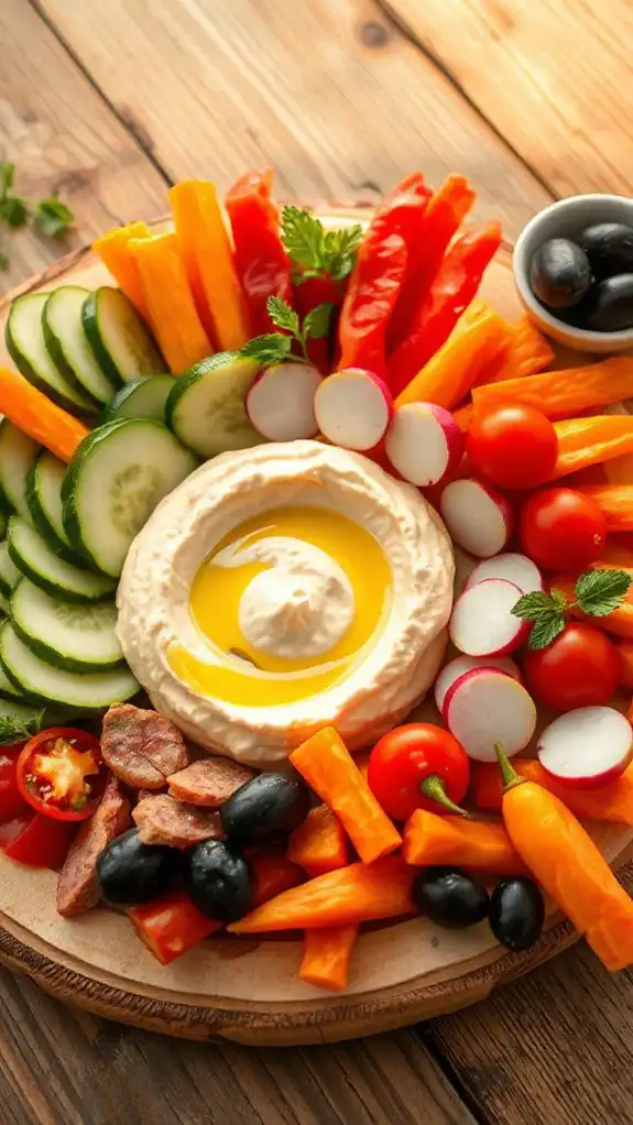healthy dip with vegetables healthy dip with vegetables