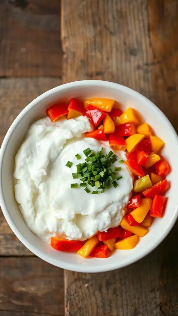 healthy egg white bowl