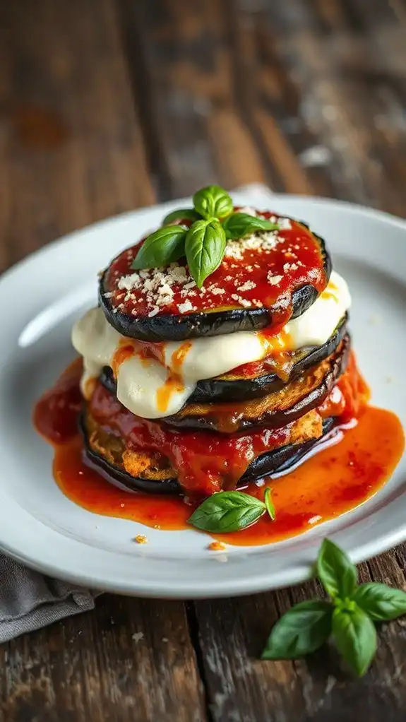 healthy eggplant parmesan recipe