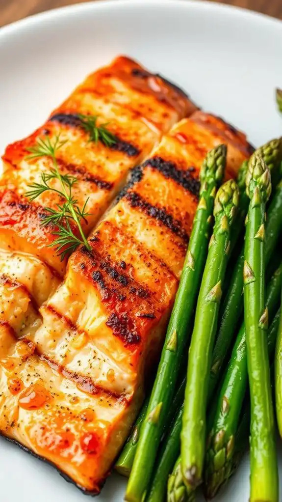 healthy fish and vegetable dish