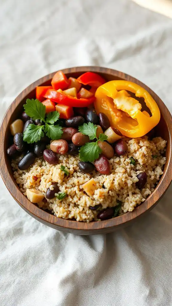 healthy grain and legumes