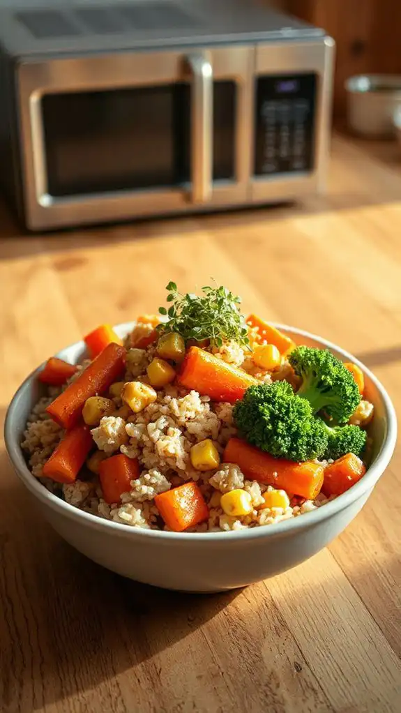 healthy grain and veggies healthy grain and veggies