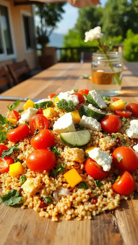 healthy grain based dish