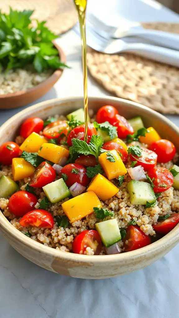 healthy grain salad recipe