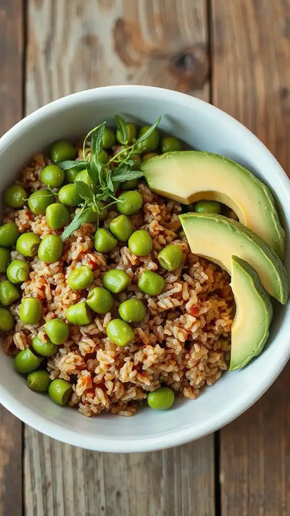 healthy grain veggie bowl healthy grain veggie bowl