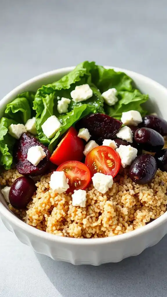 healthy greek quinoa recipe