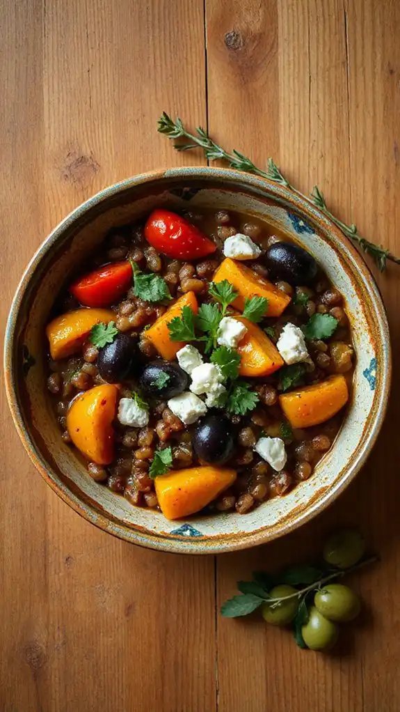 healthy hearty lentil stew