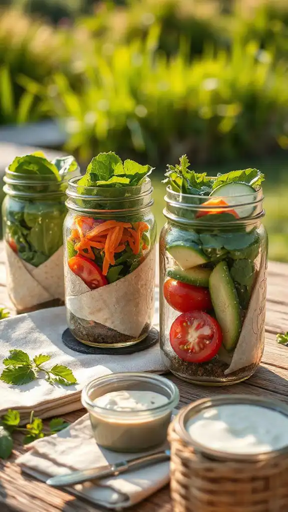 healthy meal prep wraps