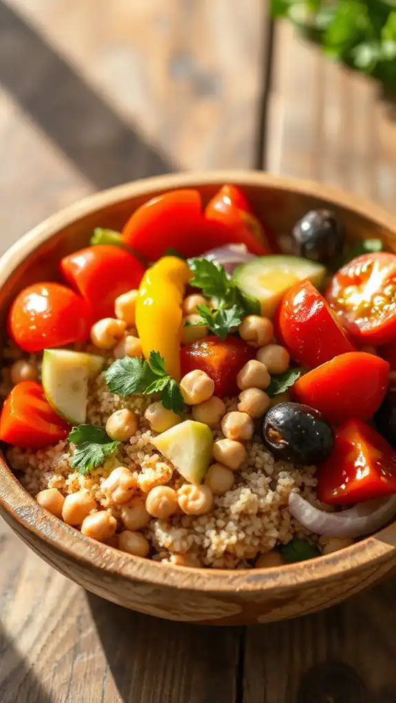 healthy mediterranean grain dish healthy mediterranean grain dish