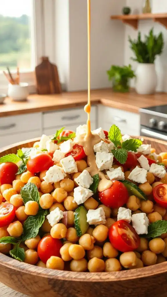 healthy mediterranean salad recipe