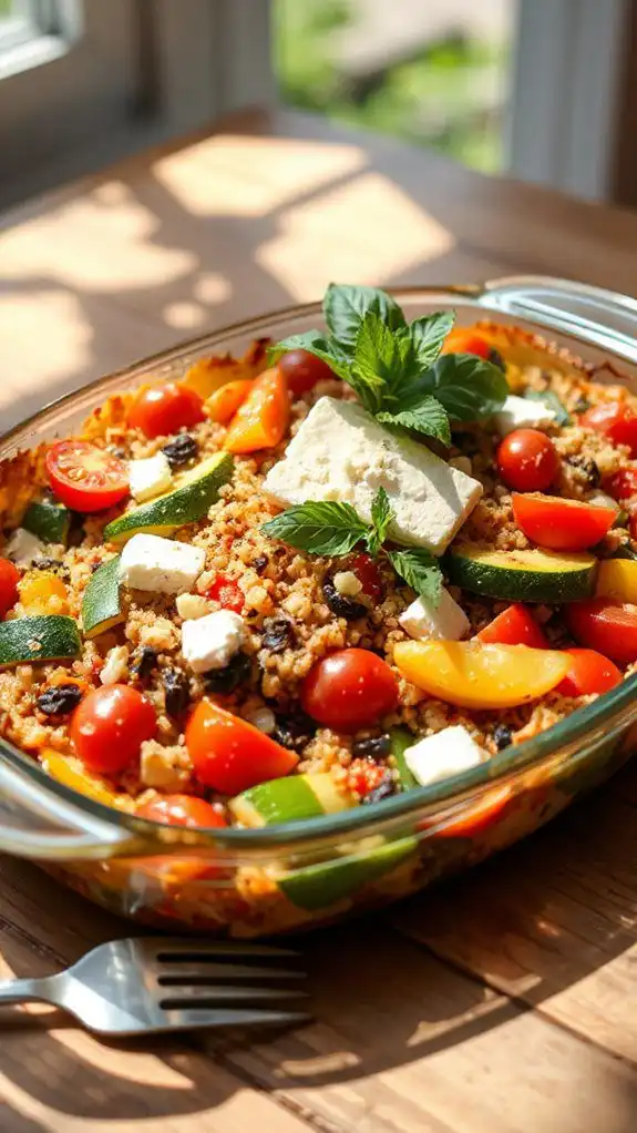 healthy mediterranean vegetable dish