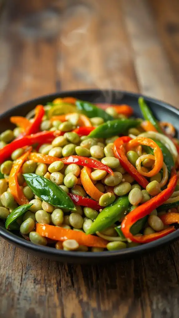 healthy mung bean stir fry healthy mung bean stir fry