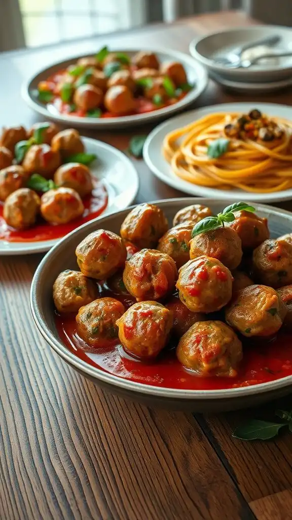 healthy plant based meatballs