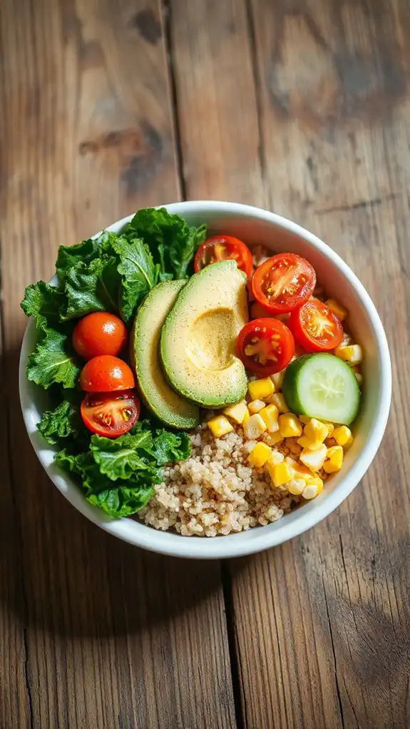healthy quinoa meal prep