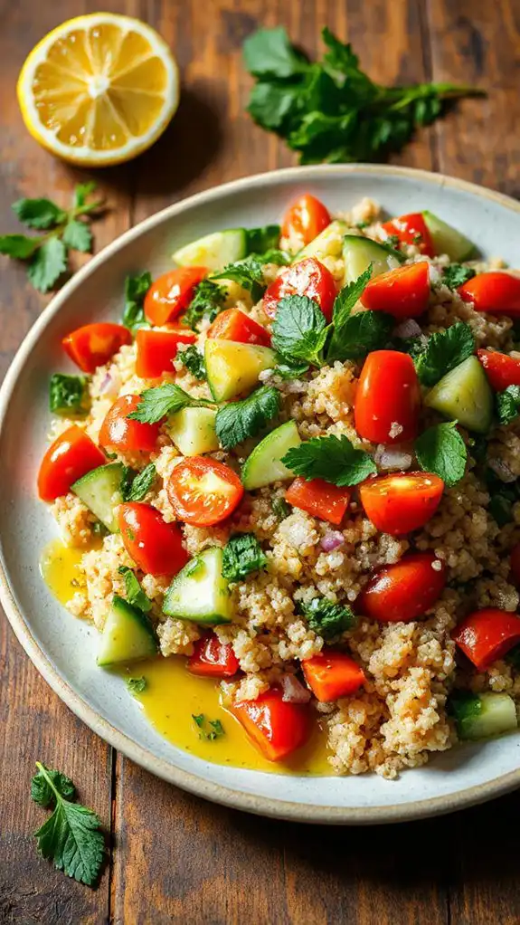healthy quinoa salad recipe