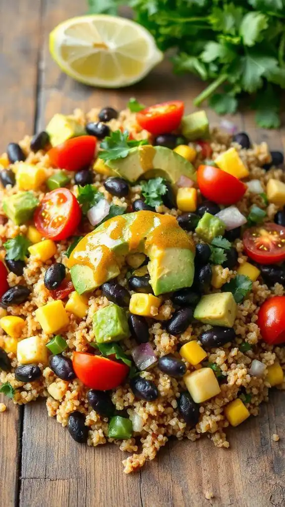 healthy quinoa salad recipe