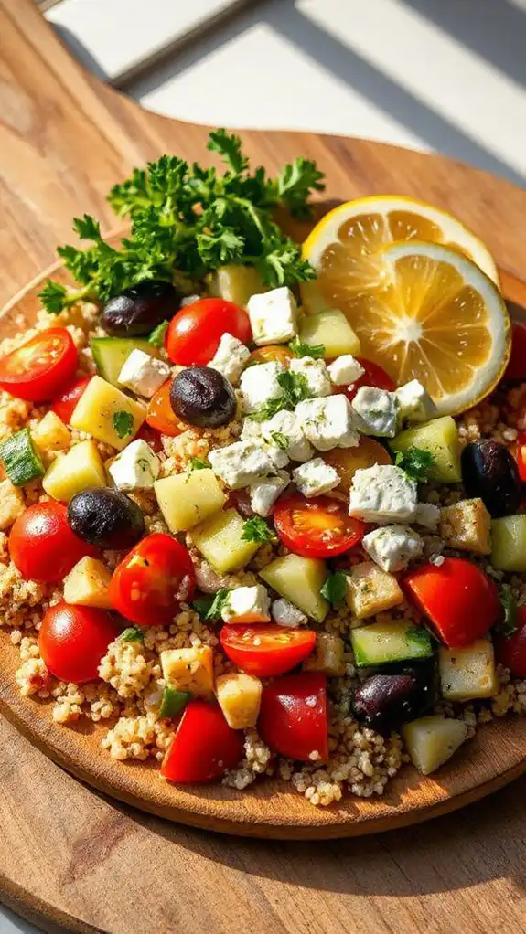 healthy quinoa salad recipe