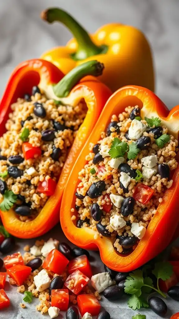 healthy stuffed bell peppers healthy stuffed bell peppers