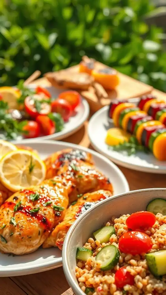 healthy summer chicken meals
