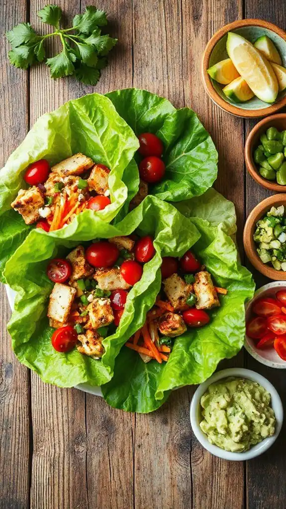 healthy taco alternative wrap healthy taco alternative wrap
