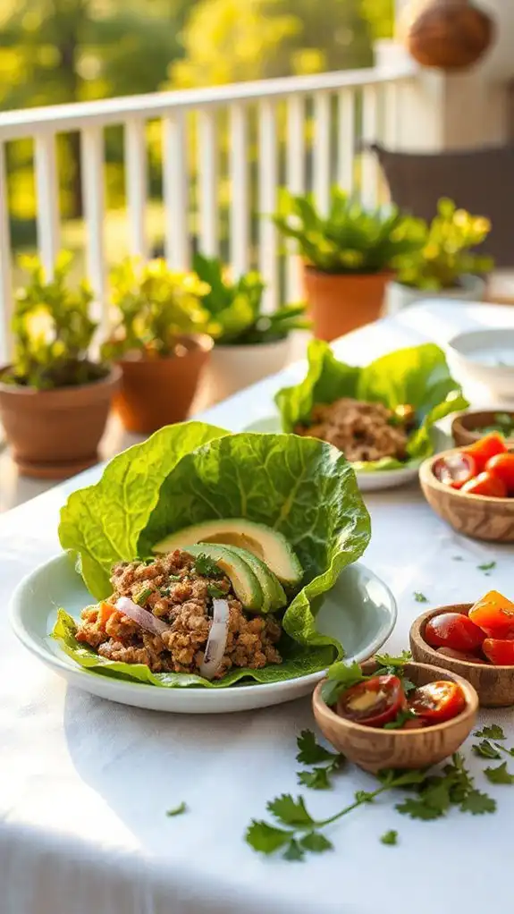 healthy turkey avocado wraps