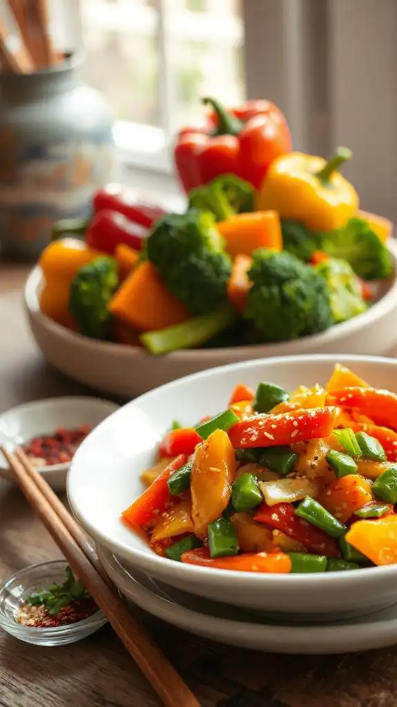healthy vegetable quick meal