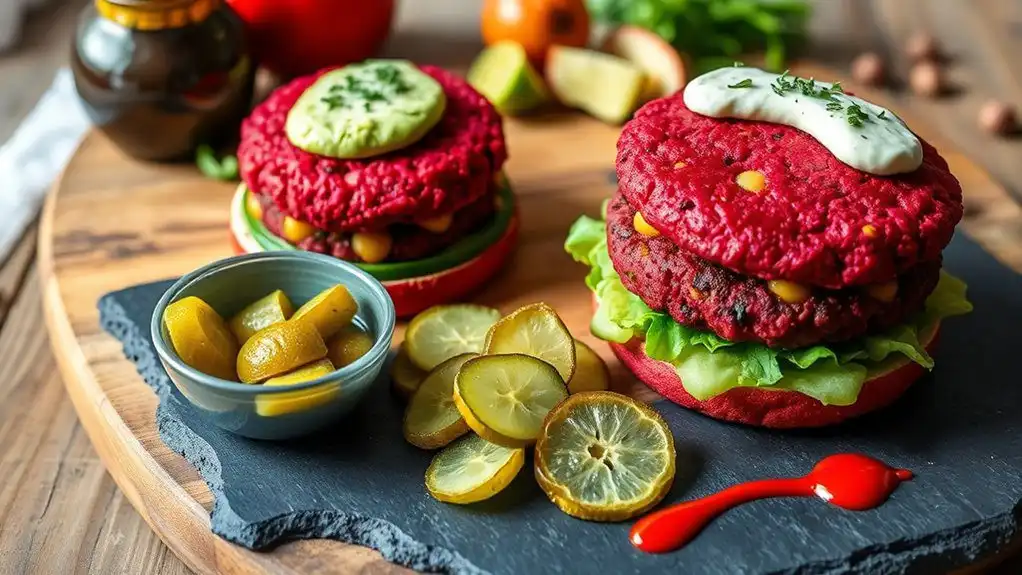 healthy vegetarian burger recipe