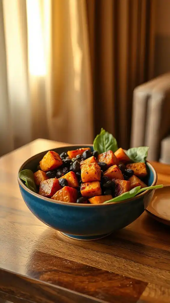 healthy vegetarian grain bowl