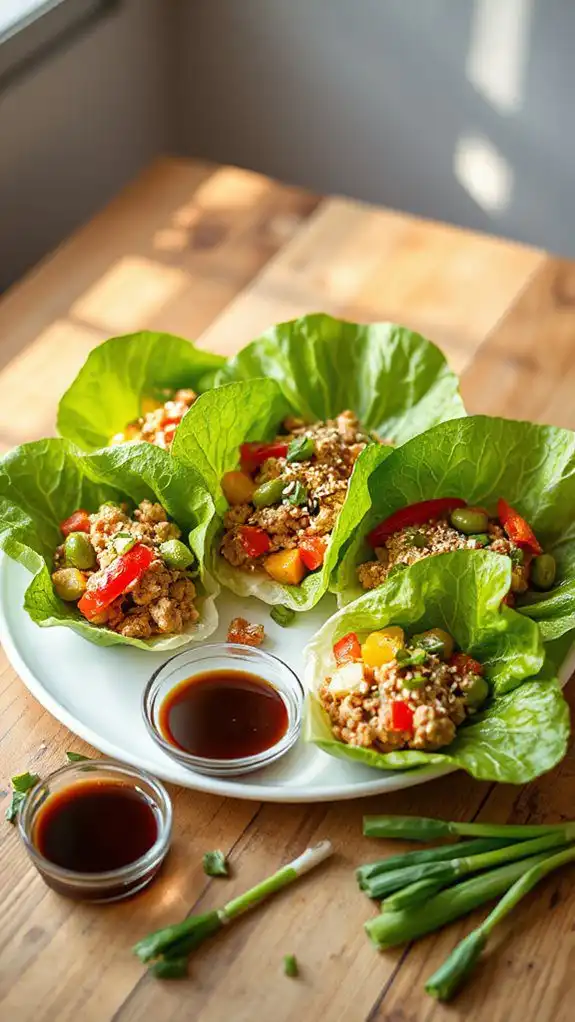 healthy wraps with protein