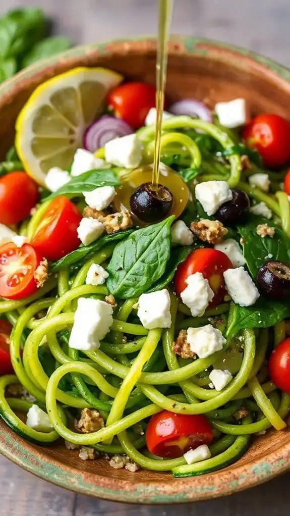 healthy zucchini quinoa dish