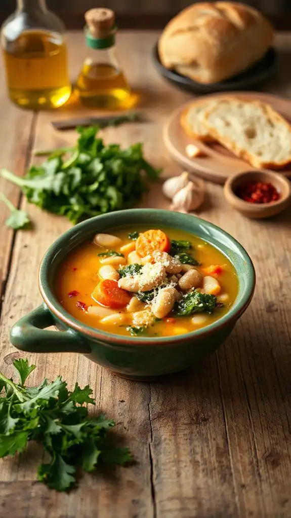 hearty bean and kale soup hearty bean and kale soup