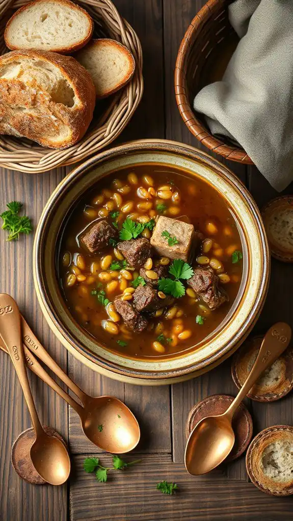 hearty beef and barley